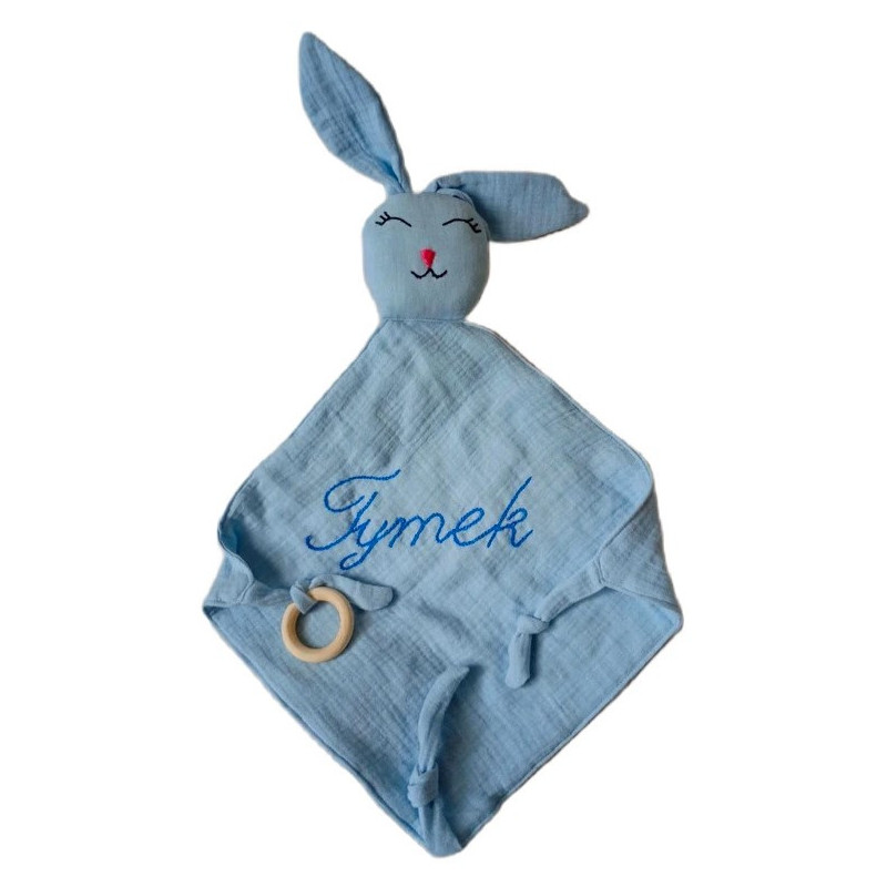 przytulanka muślinowa personalizacja imię