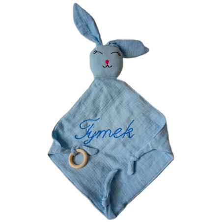 przytulanka muślinowa personalizacja imię