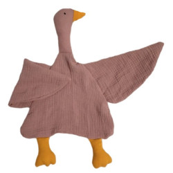 Przytulanka muślinowa pieluszka uspokajacz