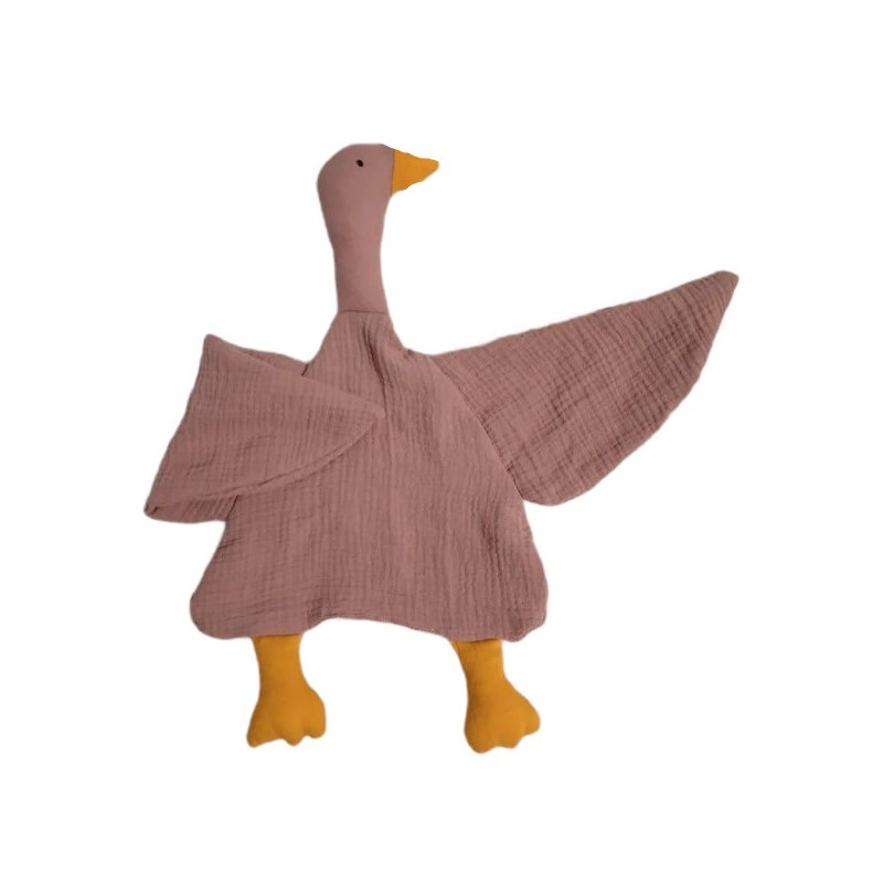 Przytulanka muślinowa pieluszka uspokajacz