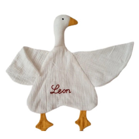 przytulanka muślinowa  pieluszka personalizacja imię