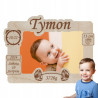 METRYCZKA DLA DZIECKA RAMKA NA ZDJĘCIE DZIECIĘCA PERSONALIZOWANA NARODZINY