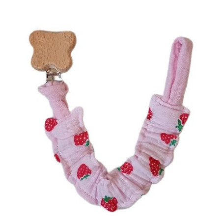 Muslinowa elastyczna zawieszka do smoczka