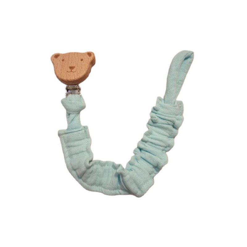 Muślinowa elastyczna zawieszka do smoczka