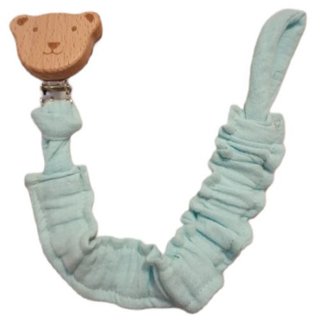 Muślinowa elastyczna zawieszka do smoczka