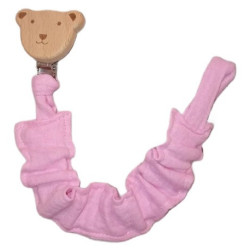 zawieszka do smoczka muslinowa elastyczna