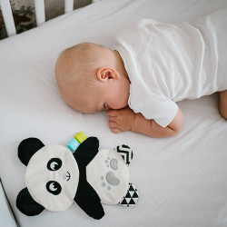 Kontrastowy szeleścik  Przytulanka - szeleścik PANDA