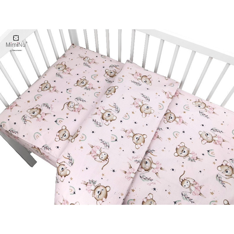 KIECZMERSKI Pościel C-2 100x135 cm MIMINU DESIGN Little Ballerina bawełna 100%