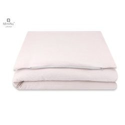 KIECZMERSKI Pościel C-2 100x135+40x60 cm MIMINU SOFT pudrowy róż
