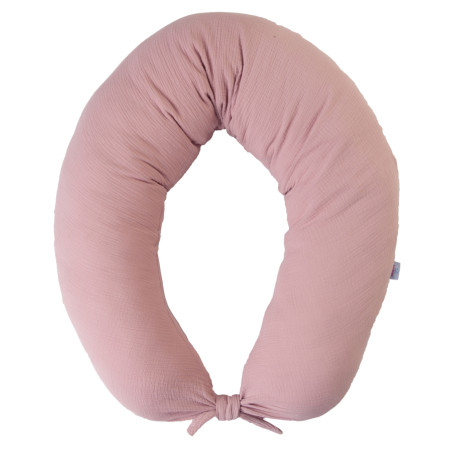 Poduszka pozycjonująca MOON MUSLIN 260 cm [TB0076_12]różowy